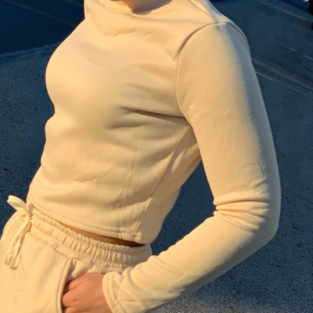 Long sleeve Turtleneck croptop